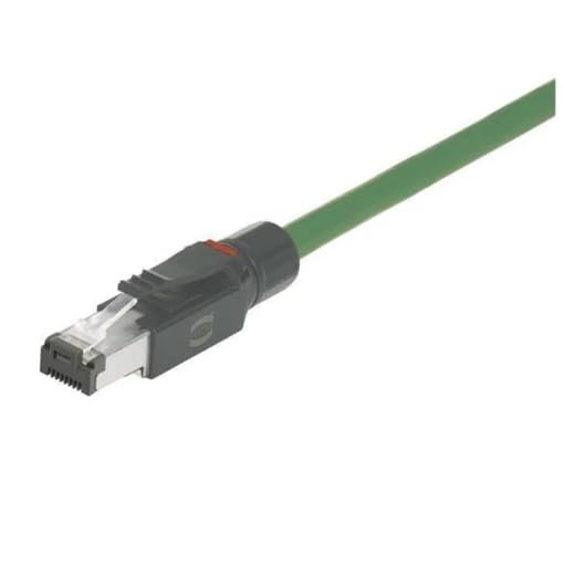09457710154, Ethernet Cables/Networking Cables RJ Industrial RJ45 Cat5 Overmolded Patch Cable, RJ45 Straight to Flying Leads, Cable Type B 2x2xAWG22/7, PVC Green, 30.0m