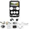 2G+64G 9inch Double Din Car Stereo for Jeep Wrangler 2007-2012 with Wireless CarPlay/Android Auto WiFi/USB/BT DSP FM/SWC MirrorLink GPS Units Android 13 AHD Backup Camera view 3