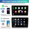 2G+64G Android Double Din Car Stereo for Dodge Durango 2014-2020 AHD Backup Camera, with Wireless CarPlay/Android Auto WiFi/USB/Bluetooth, DSP, FM/SWC, MirrorLink GPS Navigation Android 13 Radio 188 view 3