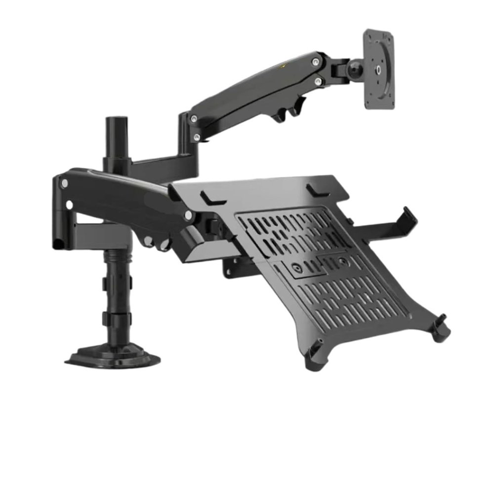 ADBWEKKF Computer laptop stand robotic arm bracket lifting suspended desktop heightening rotating cooling H180-FP