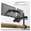 ADBWEKKF Computer laptop stand robotic arm bracket lifting suspended desktop heightening rotating cooling H180-FP view 4
