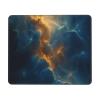 Pretty Blue Yellow Nebula Mousepad Rubber Lock Edge Printing Non-Slip Mousepad 7 x 8.6 in view 1