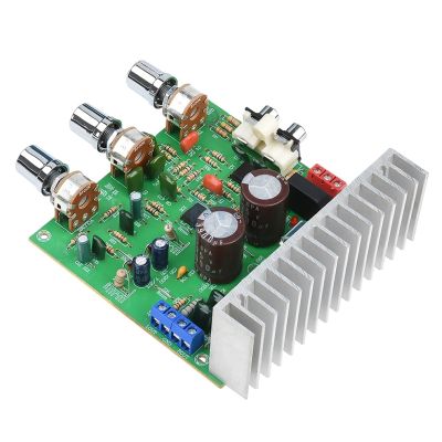 1pc AC 12-15V Dual Channel 2.0 Channel Tda7265 High Fidelity HiFi Amplifier Board 4558 Preamplifier Amplifier Module 40W+40W