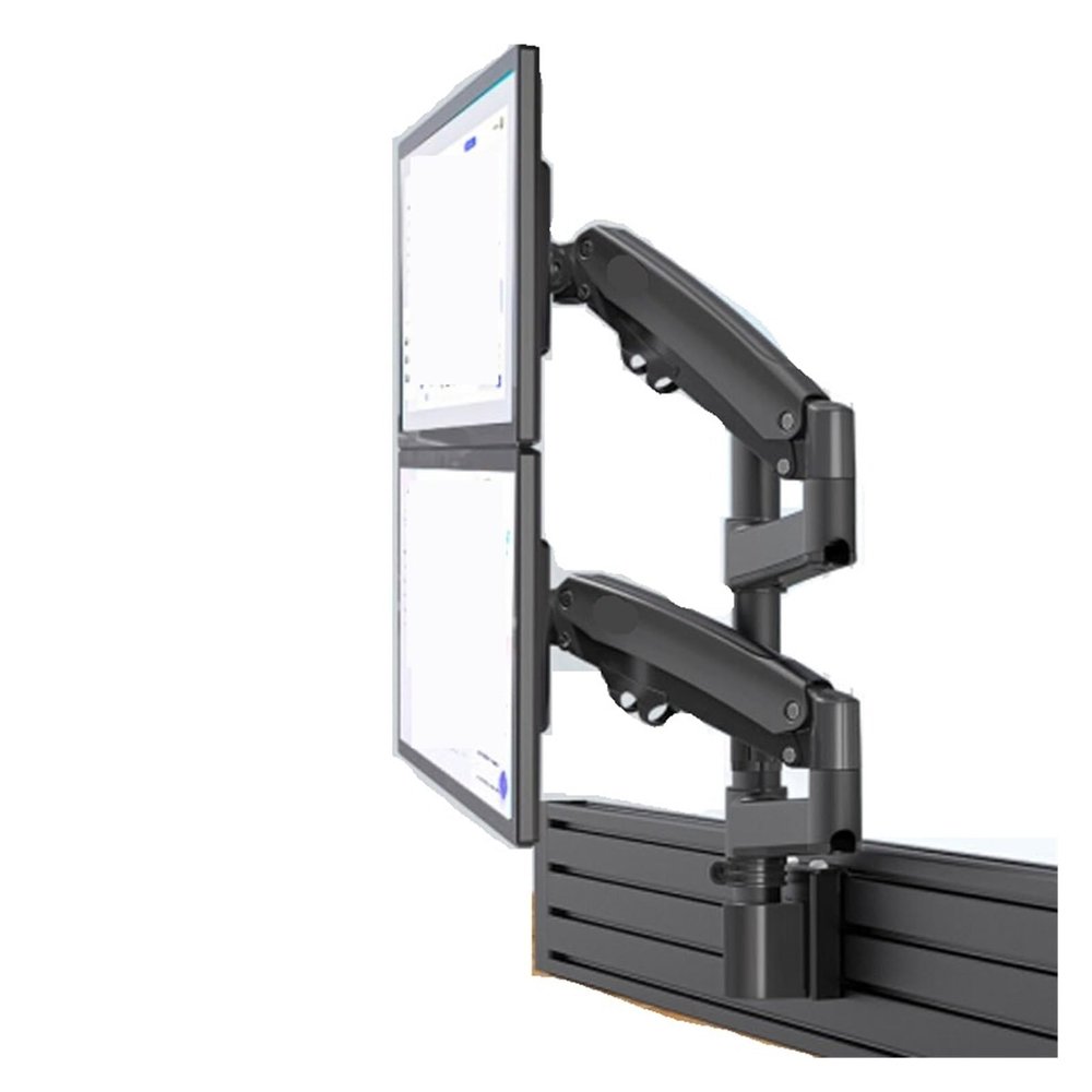 ADBWEKKF Dual screen upper and lower computer monitor bracket screen wall monitoring control dispatching operation podium M80