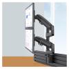 ADBWEKKF Dual screen upper and lower computer monitor bracket screen wall monitoring control dispatching operation podium M80 view 3