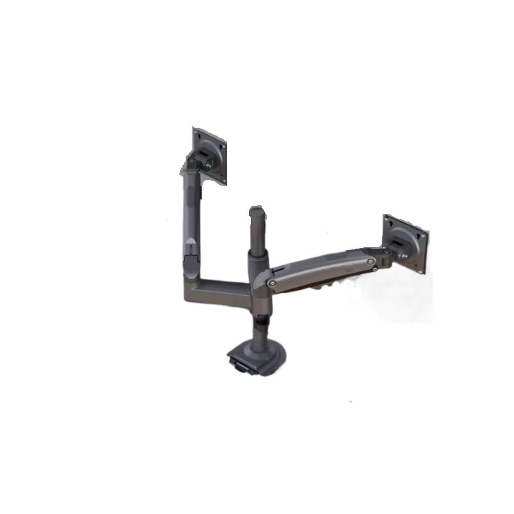 ADBWEKKF Monitor Stand Dual Screen Monitor Elevated Stand Dual Screen Rotating Telescopic Monitor Stand Arm H180-G