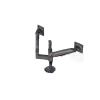 ADBWEKKF Monitor Stand Dual Screen Monitor Elevated Stand Dual Screen Rotating Telescopic Monitor Stand Arm H180-G view 1
