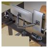ADBWEKKF Monitor Stand Dual Screen Monitor Elevated Stand Dual Screen Rotating Telescopic Monitor Stand Arm H180-G view 3