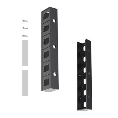 Ergonomic Under Desk Organizers for Electronics Heavy Duty Metal Frame with Easy Installation for Workspaces Efficiency Under Desk Laptop Mount