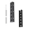 Ergonomic Under Desk Organizers for Electronics Heavy Duty Metal Frame with Easy Installation for Workspaces Efficiency Under Desk Laptop Mount view 1