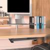 Ergonomic Under Desk Organizers for Electronics Heavy Duty Metal Frame with Easy Installation for Workspaces Efficiency Under Desk Laptop Mount view 4