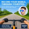 4k HD POV Baseball Glasses with Camera, 2026 Upgrade Smart Baseball Recording Glasses, Unisex for Cycling Hiking (E) view 2