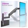 ADBWEKKF Computer monitor stand screen stand wall-mounted folding monitoring control dispatching operation podium M60 view 4