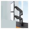 ADBWEKKF Monitor wall mounting bracket industrial screen computer monitor wall mounting bracket rotating stretch M80 view 2