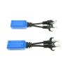 1 Pair of RJ45 Splitter Combiner uPOE Cable, Two POE Cameras use one Network Cable POE view 2