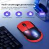 Anti-Slip Mouse Grip Tape for Logitech G PRO 2 Lightspeed  ZBAGUG Sweat-Proof Soft-Touch Grip Stickers for Enhanced Control & Comfort, Scratch-Resistant Removable Non-Residue Skin, Red Suede. view 2