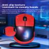 Anti-Slip Mouse Grip Tape for Logitech G PRO 2 Lightspeed  ZBAGUG Sweat-Proof Soft-Touch Grip Stickers for Enhanced Control & Comfort, Scratch-Resistant Removable Non-Residue Skin, Red Suede. view 3