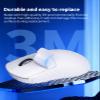 Anti-Slip Mouse Grip Tape for Logitech G PRO 2 Lightspeed  ZBAGUG Sweat-Proof Soft-Touch Grip Stickers for Enhanced Control & Comfort, Scratch-Resistant Removable Non-Residue Skin, Red Suede. view 4