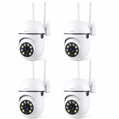 PBSEV Security Camera Indoor 1080P Wired, Pan/Tilt Control, Two-Way Audio, Clear Night Vision, Easy Setup, SD/Cloud Storage, WiFi Home Camera for Baby, Pet, Bedroom & Living Room Monitoring