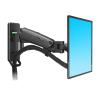 ADBWEKKF 17-27 inch Gas Spring Full Motion TV Wall Mount LCD LED Monitor Stand Aluminum Arm Bracket F120(Black) view 1