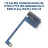 suckoo for Rog Ally Handheld Modified 2280 Replacement 2230 SSD Hard Drive Expansion high Capacity Adapter Expansion Card,M.2 NVME PCIE 4.0 Gold Finger Adapter 90 Degrees,Upgrade Converter Board view 3