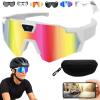 4k HD POV Baseball Glasses with Camera, 2026 Upgrade Smart Baseball Recording Glasses, Unisex for Cycling Hiking (C) view 1