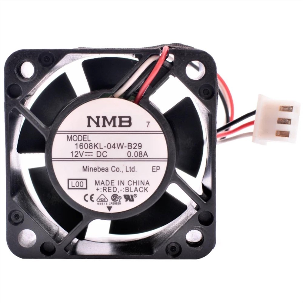 1608KL-04W-B29 40mm Fan 40x40x20mm 4cm 4020 DC12V 0.08A Silent Cooling Fan Suitable for Power Switch