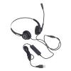 Hulex Supplies Wired Telephone Headset with Noise Reduction Microphone, USB Computer Headset for Online Classes, Ergonomic Adjustable Volume Control Headset for Business Calls and Office Use view 4