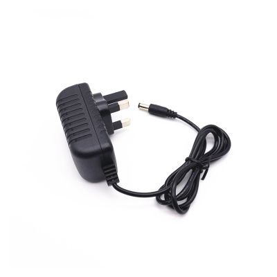 12V British Standard Transformer 2A DC Power Adapter 5V 6V 9V 1A Extension 2 Meters Cable(7.5V1A Power Supply 7V2 Meter Cable)