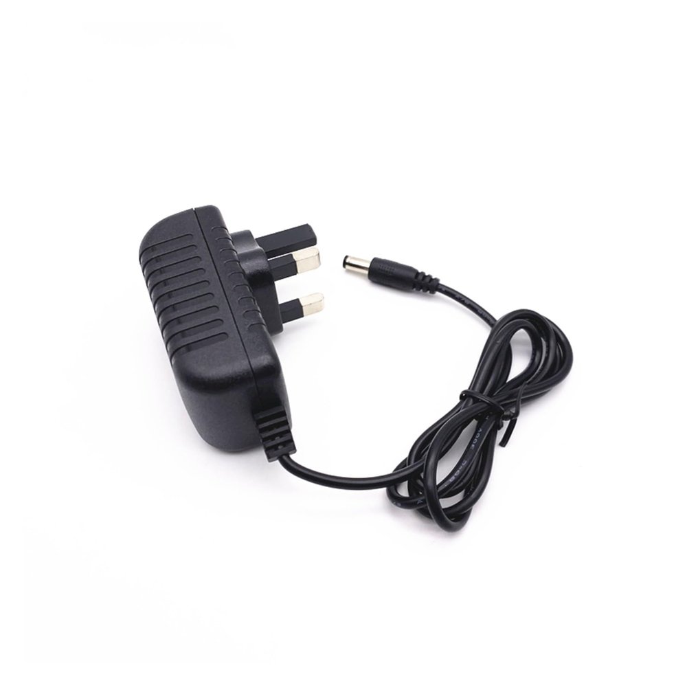 12V British Standard Transformer 2A DC Power Adapter 5V 6V 9V 1A Extension 2 Meters Cable(7.5V1A Power Supply 7V2 Meter Cable)