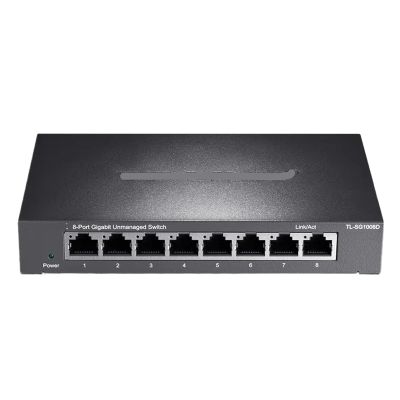 1000Mbps 8-Port Gigabit Switch Unmanaged and Play TL-SG1008D(with EU Plug)