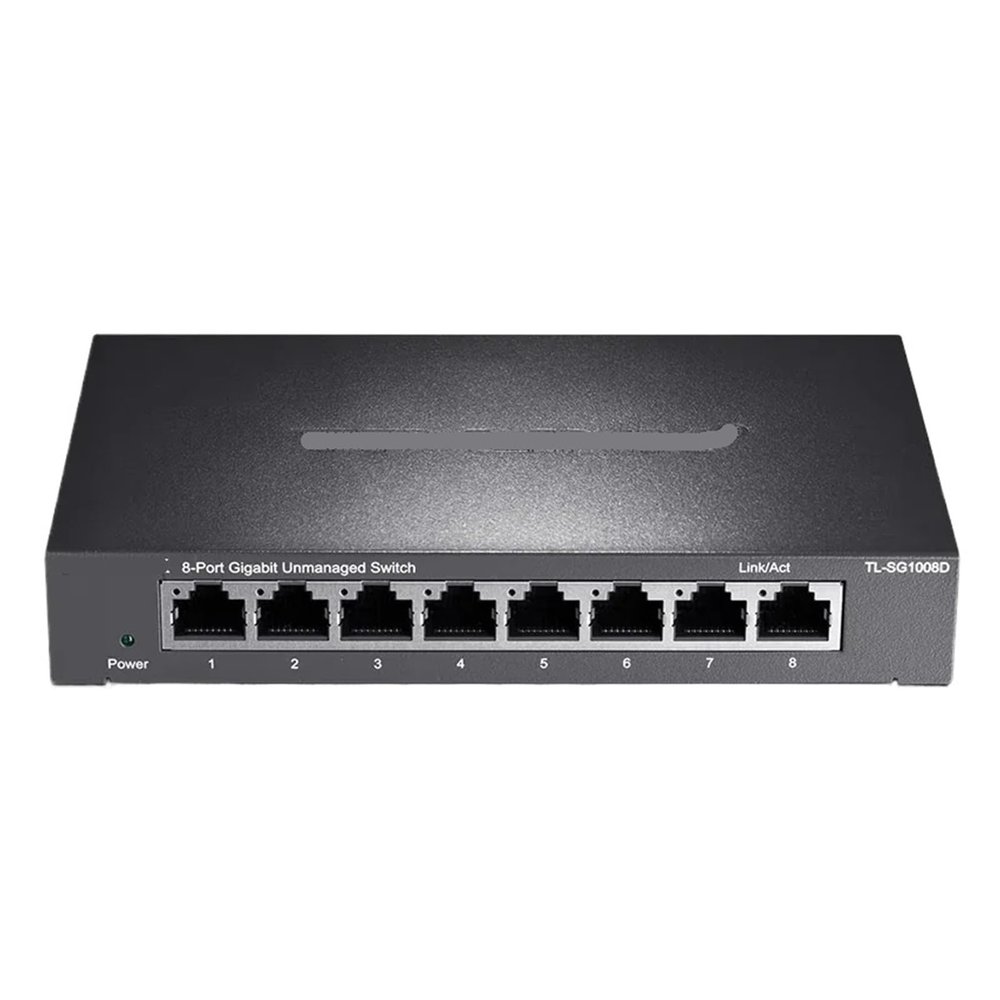 1000Mbps 8-Port Gigabit Switch Unmanaged and Play TL-SG1008D(with EU Plug)