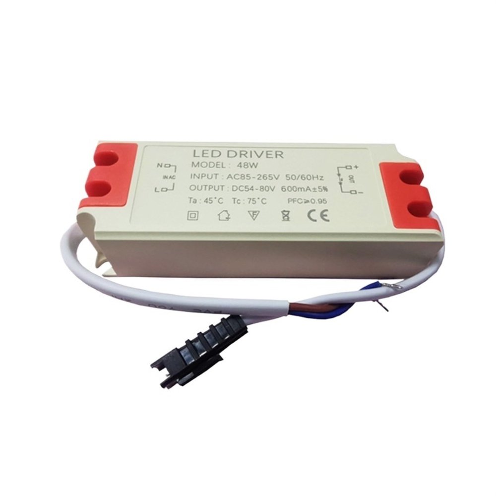 48W High P Isolation Constant Current Wide Voltage LED Drive Power Supply Downlight Spotlight External Power Supply 600MA