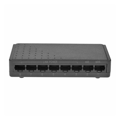 8-Port 6+2 POE Switch RJ45 Ethernet Power Supply, no Power Adapter Required 10/100M
