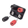 1pc 2 4 6 Positions Bend Pin External Audio Jack Speaker Amplifier Banana 4mm Socket Connector Screw Post Terminal Block(4 Positions) view 3