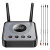Bluetooth Receiver Transmitter for Home Audio/TV/Computer Systems Supporting Features OLED Display/Low Latency/HD Bluetooth Audio Adapter Equipped with USB/Optical/RCA/3.5mm AUX Input/Output Ports view 1