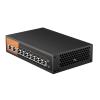 10-Port Gigabit Ethernet Switch with 8 PoE Ports and 2 RJ45 uplinks(Switch with EU Plug) view 3