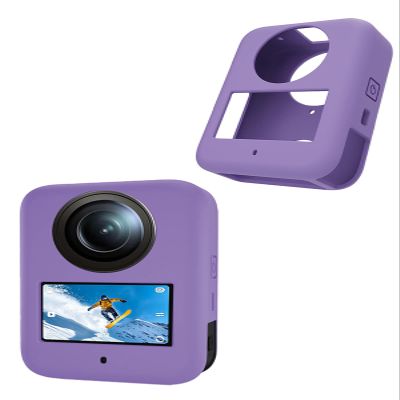 for DJI Osmo 360 Camer Protective case, Shockproof Lightweight Silicone Protective, Waterproof, Rugged, Durable, Purple