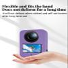 for DJI Osmo 360 Camer Protective case, Shockproof Lightweight Silicone Protective, Waterproof, Rugged, Durable, Purple view 4