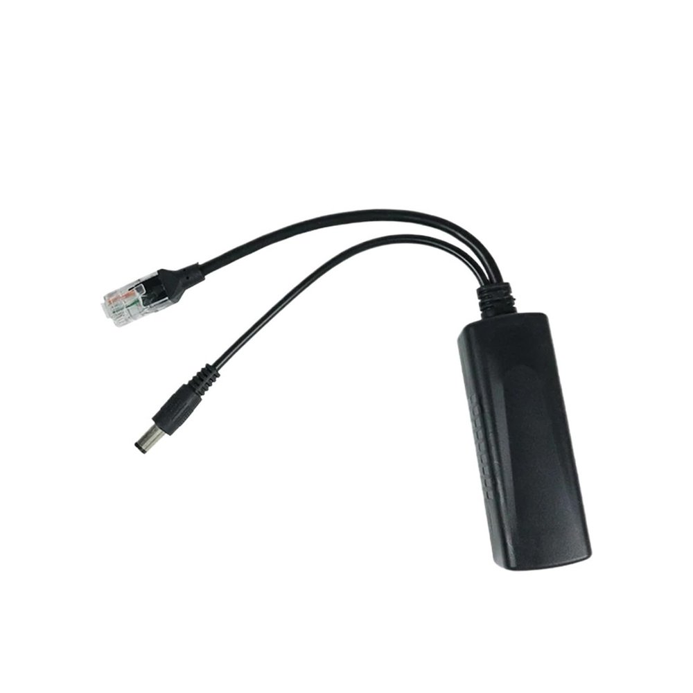 POE Splitter Gigabit for Switch Ports 48V to 12V 2.5A 30W 15W 1000Mbps RJ45(100M 12V2A)