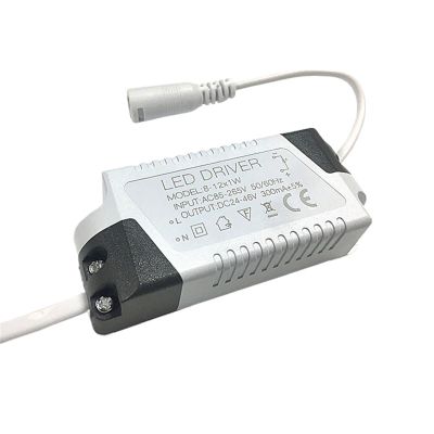 LED Panel Light Isolation Driver 3-50W External DC Head Constant Current Wide Voltage LED Driver Power Supply Flat Panel Light Power Supply(30W(900MA))