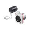 FLKPIEGRH BD-24 Metal Aviation Plug 24 core Data Signal Transmission Power Male and Female Plug Industrial Connector(Flange Female seat) view 1
