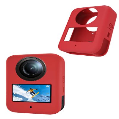 for DJI Osmo 360 Camer Protective case, Shockproof Lightweight Silicone Protective, Waterproof, Rugged, Durable, Red