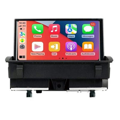 Car Stereo Radio for Audi Q3 2011-2016 Upgrade Android 13 10.25 Inch IPS Screen GPS Navigation with Carplay Android Auto Bluetooth SWC DSP RDS 4G WiFi(8 Core 8G+128GB,Basic Version)
