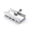 6-in-1 3.0 HUB USB Clip On Docking Station Adapter Multi Splitter 5Gbps High Speed for PC Pro(2 USB 1 Type C SD TF) view 1