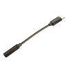 dieendao USB-C to 3.5 mm Headphone Jack Adapter Black Connect Devices Use a Standard 3.5 mm Audio Plug Headphones or Speakers to USB-C Devices view 1