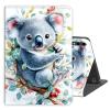 Case for Samsung Galaxy Tab S10 Ultra/Tab S9 Ultra14.6 Inch PU Leather Folio Multi-Angle Stand Cover/Auto Wake/Sleep,Streaming & Typing for Samsung Tablet Case,Cute Koala view 1