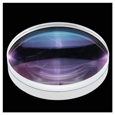 131mm Double-Separate Lens Optical Coated Objective Lens for Refractive Astronomical Telescope Astronomical Telescope Part(131F1200 Single Blue)