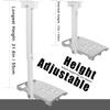 2-Be-Best Universal Projector Ceiling Mount with Tray, 13IN-21.6IN / 33CM-55CM Height Adjustable Projector Shelf Tray Mount for Ceiling Upgraded view 2