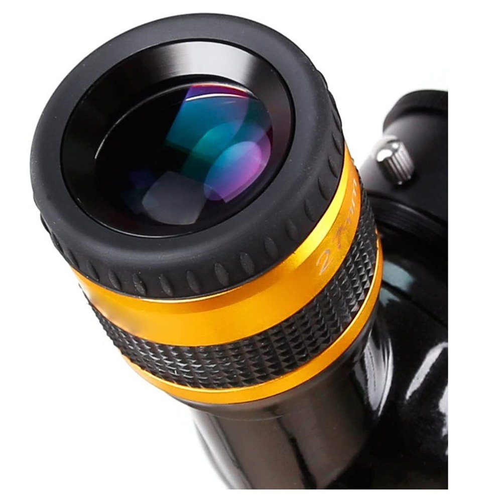 70 Degree Super Wide-Angle High Achromatic 1.25" Metal Eyepiece Astronomical Telescope Accessories Astronomical Telescope Part(27mm)
